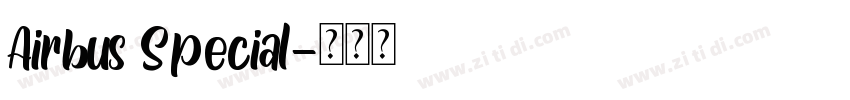 Airbus Special字体转换
